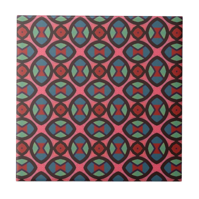 Florillas Geometric Tile (Front)