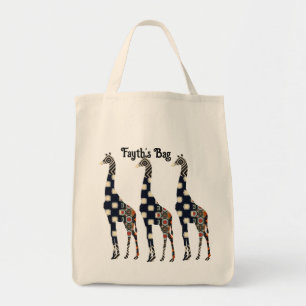 Florillas Giraffe Tote Bag