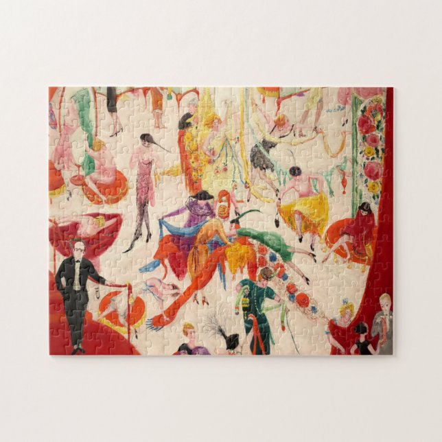 Florine Stettheimer  Spring Sale at Bendel's. Jigsaw Puzzle (Horizontal)