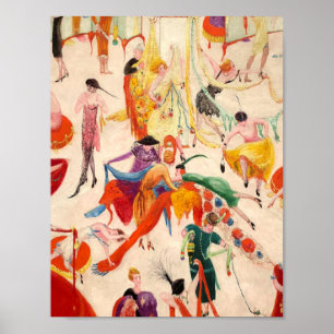 Florine Stettheimer  Spring Sale at Bendel's. Poster