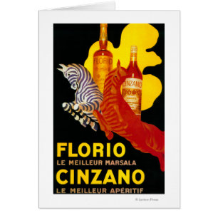Florio Cinzano Vintage PosterEurope