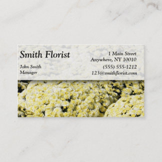 Florist Business Card