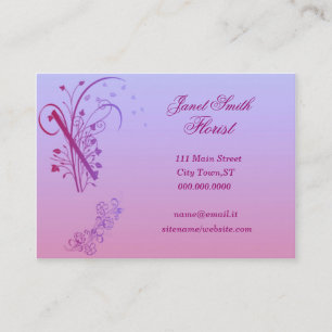 Florist Business Card