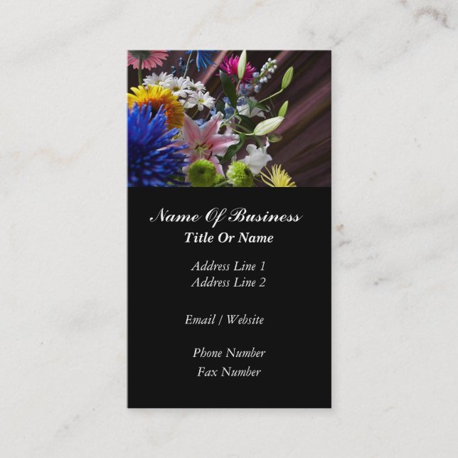 Florist Business Card (Front)