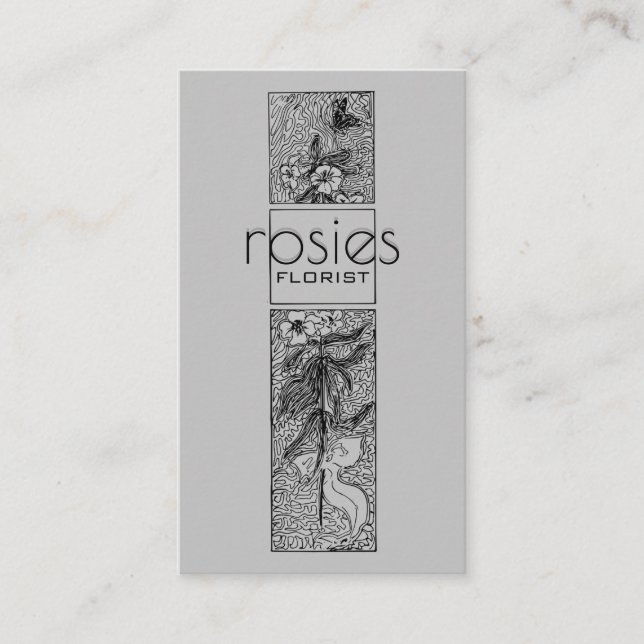 Florist Business Card (Front)