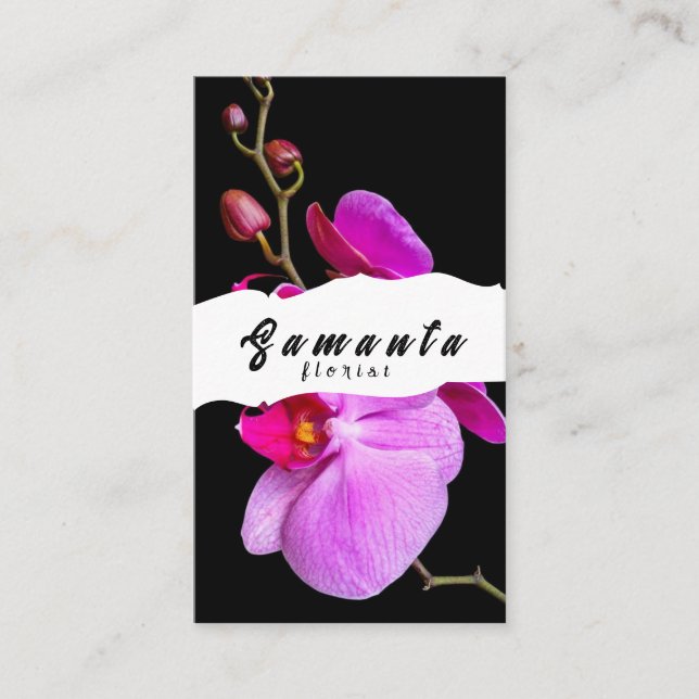 Florist Business Card (Front)