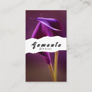 Florist Business Card