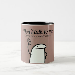 Flork Meme Don't Talk To Me   Funny Mug 