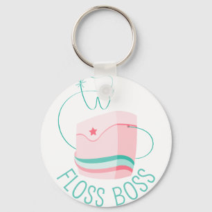 Floss Boss Keychain