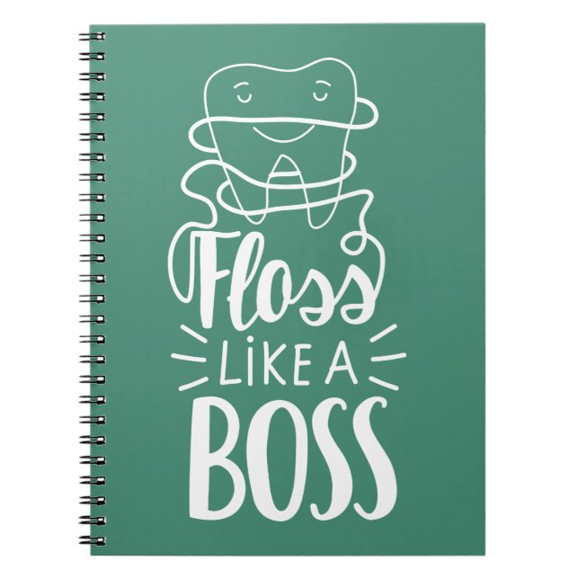 Floss Like A Boss Notebook (Front)