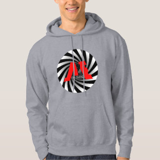FloState Design "ME" Man Eruditely Centre Spiral2 Hoodie