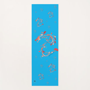 FloState Design Red Dragon Yoga and Fitness Mat