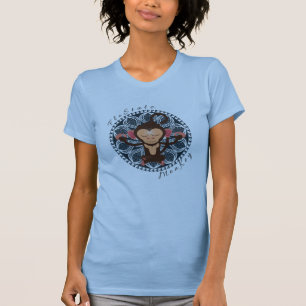 FloState Meditating Monkey Women's Yoga Tee