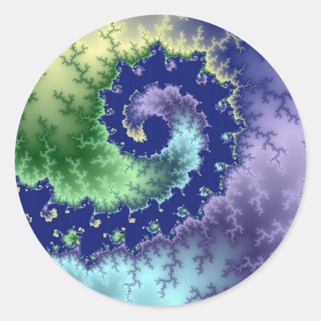 Flottant - Sticker Fractal (Devant)