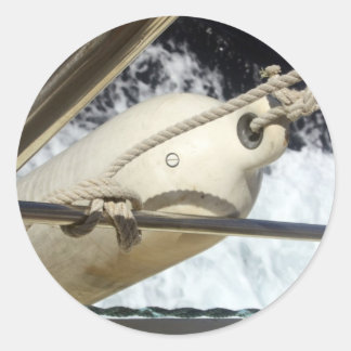 Flotter sur un bateau Stickers en mer