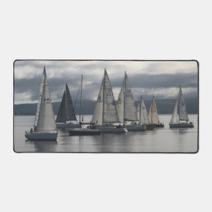 Flottille de yachts sur une