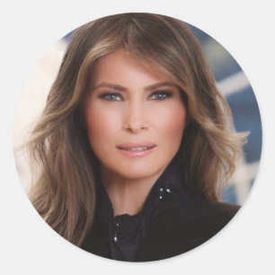 FLOTUS on a sticker Melania Trump