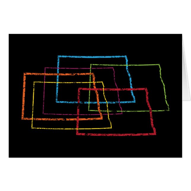 flou de la fierté du dakota du nord (Devant Horizontal)