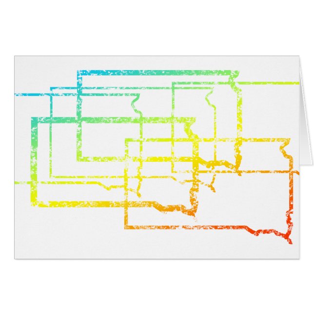 flou de refroidissement du dakota du sud (Devant horizontal)