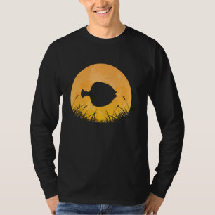 Flounder Easy Halloween Outfit Food Fish Moon Cost T-Shirt