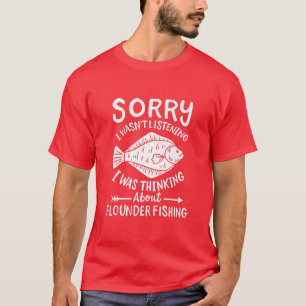 Flounder Fishing Fluke Premium  T-Shirt