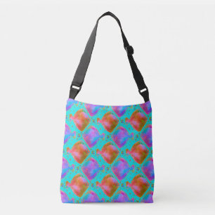 Floundering About in the Tropical Rock Pools Crossbody Bag