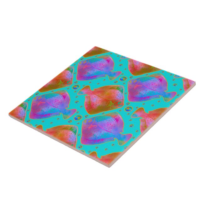 Floundering About in the Tropical Rock Pools Tile (Side)
