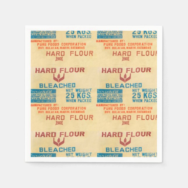 Flour Bags Napkin (Front)