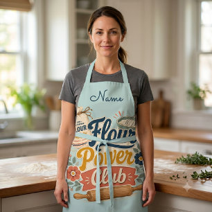 Flour Power Cottage Baking Club Apron