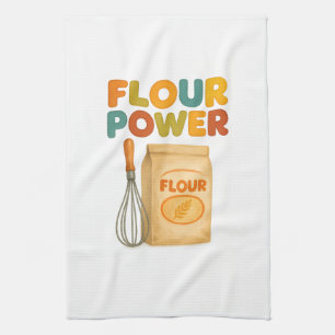 Flour Power Kitchen Towel