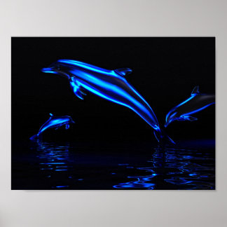 Flourescent Beings Poster