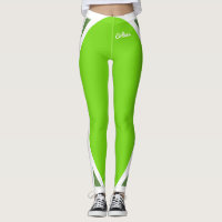 Flourescent Green on Green