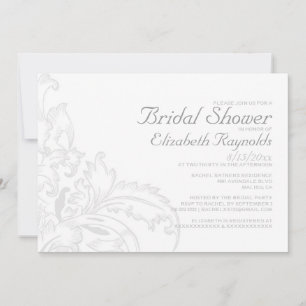 Flourish Bridal Shower Invitations