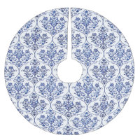 Flourish Damask Pattern - blue