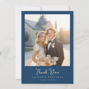 Flourish & Fête Wedding Thank You Card