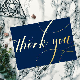 Flourish, Foil Holiday Card