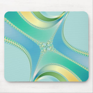 Flourish - Fractal Art Mouse Pad