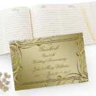 Flourish Gold 50th Wedding Anniversary