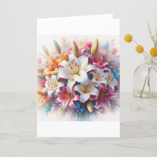 Flourish Light - To Show Love or A Thank You Card