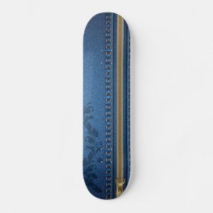 Flourish Painted Jeans Denim Skateboard