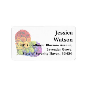 🌈 Flourish Together Address Label