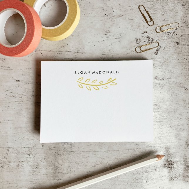 Flourished + Minimal Post-It Notes (Flourished + Minimal Post-It Notes)