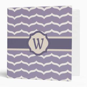 Flourished Zigzag Binder