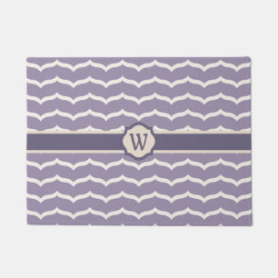 Flourished Zigzag Doormat