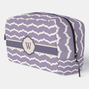 Flourished Zigzag Dopp Kit