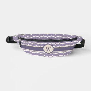 Flourished Zigzag Fanny Pack