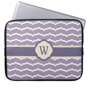Flourished Zigzag Laptop Sleeve