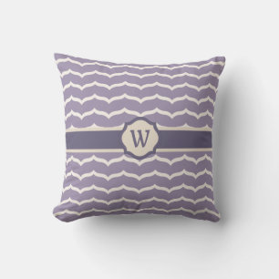 Flourished Zigzag Pillow
