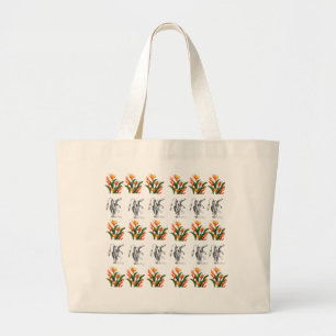 "Flourishing Blooms" Tote Bag – Plants with Flowe