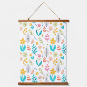 Flourishing Botanicals Hanging Tapestry